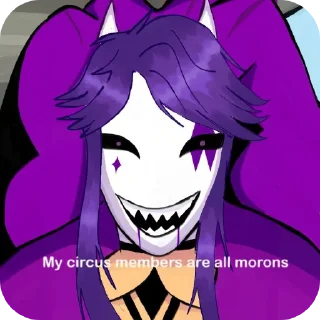 Video sticker 😵 Jester Мамочка