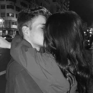 Telegram sticker 😘 Hot Couples B&W @xxx_stkr