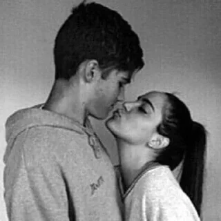 Telegram sticker 🥰 Hot Couples B&W @xxx_stkr