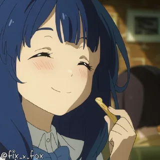 Телеграм стикер 😋 @fix_x_fox Make Heroine ga Oosugiru!