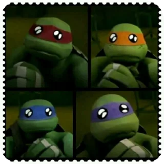 Video sticker 🥺 Ебланы черепахи(и не только)
