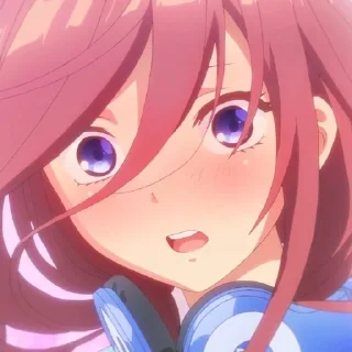 Telegram sticker ❣️ miku @stickerspackanime