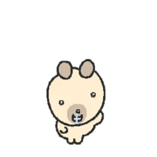 Телеграм стикер ⭐ 똥똥똥개! @moe_sticker_bot