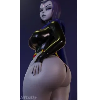 Video sticker 🧸 Raven