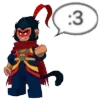 Sticker 🌙 lmk | LEGO monkie kid