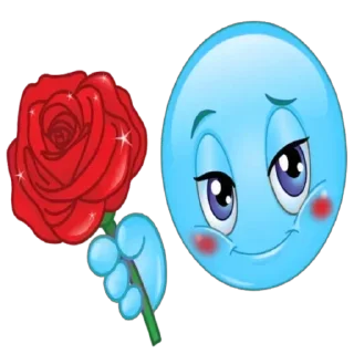 Telegram sticker 🌹 I wanna kms