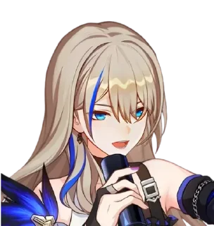 Telegram sticker 👩‍🎤 Honkai: Star Rail @AnimeLibrary_Stickers
