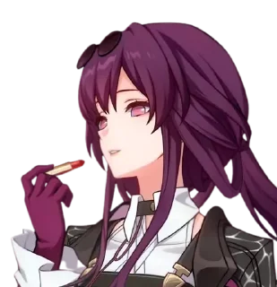 Telegram sticker 💄 Honkai: Star Rail @AnimeLibrary_Stickers