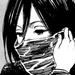 Video sticker ⚔️ - ᗷY @ahMshY 𓉮 . Mikasa Manga