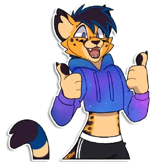 Telegram sticker 👍 Nix by Jinho