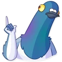 Telegram sticker 🖕 Insane Dove