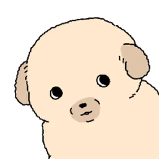 Telegram sticker ⭐ 눌어붙은 누덩이 @moe_sticker_bot
