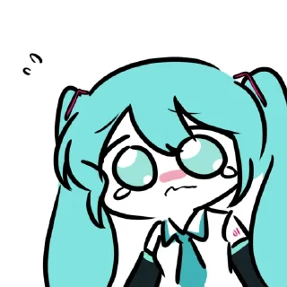 Telegram sticker 😢 PJSK @nmudmlclub