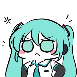 Telegram sticker 😠 PJSK @nmudmlclub
