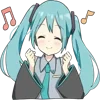 Sticker ☺️ Miku. | @emoji_premiums