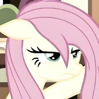 Telegram sticker 😡 ꒰ Fluttershy ꒱ @plusikradom !
