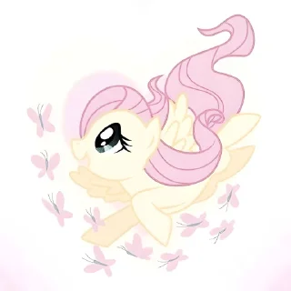 Video sticker 💓 ꒰ Fluttershy ꒱ @plusikradom !