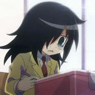 Video sticker 🎮 Tomoko Kuroki @ankhaubivaet :: @fStikBot