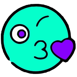 Sticker 😘 Оло @emoji_gray