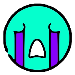 Sticker 😭 Оло @emoji_gray