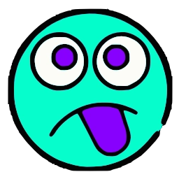 Sticker 😜 Оло @emoji_gray