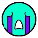 Video sticker 😭 Оло @emoji_gray