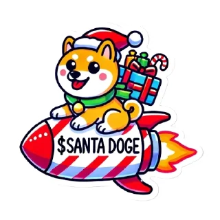 Video sticker 😆 Santa doge