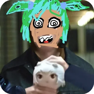 Telegram sticker 😨 Данил Росоерович Чугун