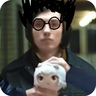 Telegram sticker 🤓 Данил Росоерович Чугун