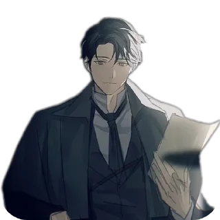 Telegram sticker 👓 Lord of the mysteries