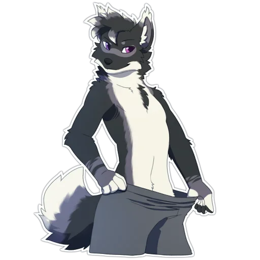 Sticker 🤭 NSFW | Furry♥️ @DeltaVA_AD