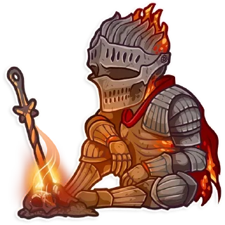 Telegram sticker 😴 Dark Souls