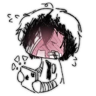 Telegram sticker 😳 Dazainyazai
