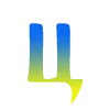 Sticker 🇺🇦 Ukraine Font by @korysnosti