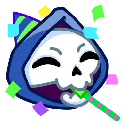 Telegram sticker 🥳 Reaper Skull | @Premium_Stikers