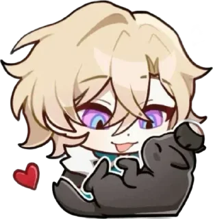 Телеграм стикер ✨ Aventurine!! ~ @MN4CE :: @fStikBot