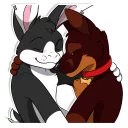 Telegram stiker 👨‍❤️‍💋‍👨 MichiPack