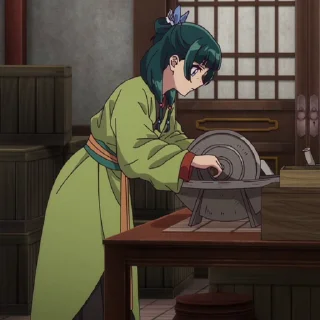 Video sticker 🔘 @HD_Stickers 薬屋のひとりごと 第2期 Part 3