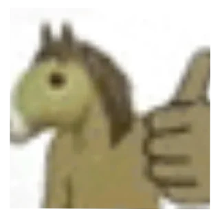 Telegram sticker 🐴 cnmb