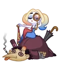 Video sticker 🧐 Harley Quinn