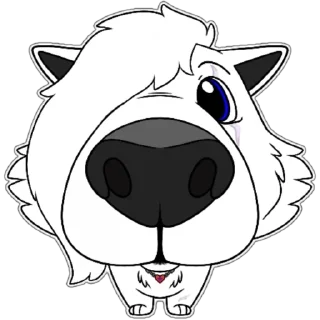 Video sticker 👃 Wolfy Pack