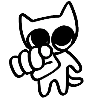 Video sticker 🫵 ⋆˚࿔ @stickersxoley kitty/ mavarto_o 𝜗𝜚˚⋆