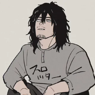 Телеграм стикер 🙄 MHA-2 | @Toji_sama