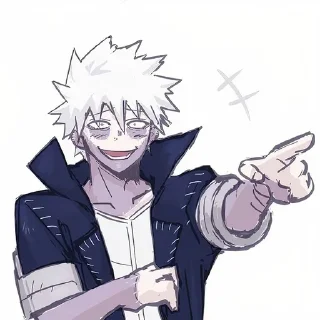 Телеграм стикер 😂 MHA-2 | @Toji_sama