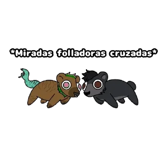 Telegram sticker 🐻 Las Franko Mamadas - @FrankOsote526