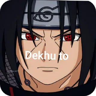 Sticker 👄 Itachi