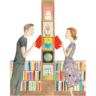 Телеграм стикер 👫 Conhecimento e Afins @conhecimentoeafins