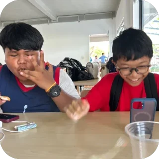 Телеграм стикер 🫥 Boys