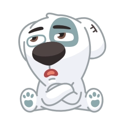 Sticker 🙅‍♂ Персик и Спотти @TgEmojis