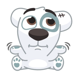 Sticker 🤷‍♂ Персик и Спотти @TgEmojis